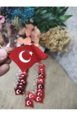 Bayrak Anahtarlık Pleksi 10 Adet - 4