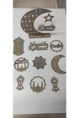 Ramazan süslemesi 10lu  Hoşgeldin Ramazan  dekoratif  ürünler - 3