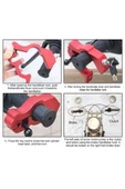 Dilek Dükkanı Universal Fren Manet Kilidi , Gaz Kilidi Handlebar Lock - 4