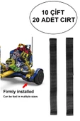 Elektrikli Kaykay HoverKart Aksesuarı HOVERKART CIRTI Tüm Modeller ile Uyumlu Cırt 10 Çift 20 Adet - 1