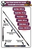 Okuma RV-65 Oslo Team 360cm 100-200gr Göl ve Deniz Olta Seti - 3