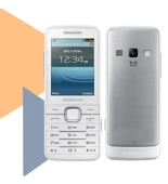 SAMSUNG S5610K TUŞLU CEP TELEFONU BEYAZ - 1