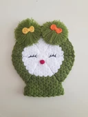 BANYO PONPONLU KIZ BEBEK / ÇOCUK KESE LİFİ KESELİ - 2