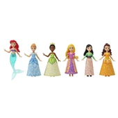 HLW91 Disney Prenses Bebekleri 6'lı Set - 4
