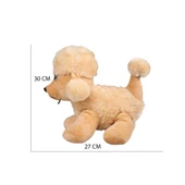 Havlayan Poodle Kaniş Köpek Peluş Oyuncak 30 cm 1 Adet Fiyatıdır - 2