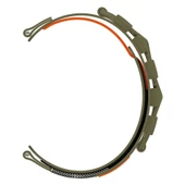Huawei GT2 42mm Zore KRD-112 20mm Orbital Örgülü Halat Tasarımlı Naylon Kumaş Hasır Kordon - 8