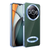 Xiaomi Redmi A3 4G 2024 Kılıf Kamera Korumalı Logo Gösteren Zore Omega Kapak thumbnail 6