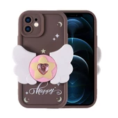 Apple iPhone 12 Kılıf Kamera Korumalı Figür Tasarımlı Zore Kapya Kapak thumbnail 3