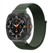 ??Galaxy Watch Ultra 47mm Zore KRD-03 Hasır Kordon - 7