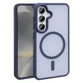 Galaxy S24 Kılıf Magsafe Şarj Özellikli Mat Arka Yüzey Zore Sio Kapak thumbnail 3