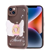 Apple iPhone 14 Kılıf Kamera Korumalı Figür Tasarımlı Zore Kapya Kapak - 5