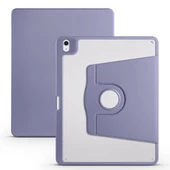 Apple iPad Pro 12.9 2022 M2 Kılıf Zore Termik Kalem Bölmeli Dönebilen Standlı Kılıf - 6