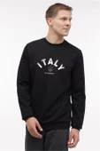 Lumberjack A10189920508010 Ml Robert 16Itly72 4Pr Sıyah Erkek Orme Sweatshırt - 1
