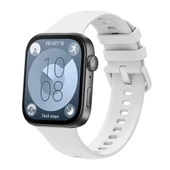 Huawei Watch Fit 3 Band Serisi Klasik Kordon Silikon Strap Kayış thumbnail 7