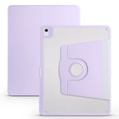 Apple iPad Pro 12.9 2022 M2 Kılıf Zore Termik Kalem Bölmeli Dönebilen Standlı Kılıf - 4