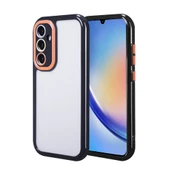 Galaxy A34 Kılıf Kamera Korumalı Renkli Kenar ve Çerçeve Tasarımlı Zore Vitamin Kapak - 1