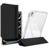 ???Apple iPad Pro 11 2024 Kılıf Magnetik Ayrılabilen Airbagli Zore Sliding Tablet Kılıfı thumbnail 9