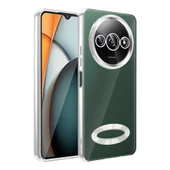 Xiaomi Redmi A3 4G 2024 Kılıf Kamera Korumalı Logo Gösteren Zore Omega Kapak thumbnail 4