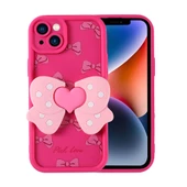 Apple iPhone 14 Kılıf Kamera Korumalı Figür Tasarımlı Zore Kapya Kapak - 1