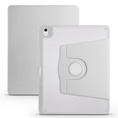 Apple iPad Pro 12.9 2022 M2 Kılıf Zore Termik Kalem Bölmeli Dönebilen Standlı Kılıf - 3