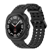 Galaxy Watch Ultra 47mm Zore KRD-118 Tırtıklı Tasarım Silikon Kordon thumbnail 1