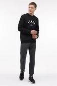 Lumberjack A10189920508010 Ml Robert 16Itly72 4Pr Sıyah Erkek Orme Sweatshırt - 3