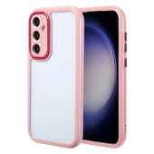 Galaxy S23 Kılıf Kamera Korumalı Renkli Kenar ve Çerçeve Tasarımlı Zore Vitamin Kapak - 3