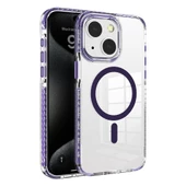 Apple iPhone 15 Kılıf Magsafe Şarj Özellikli Airbagli Takılabilir Askı Aparatlı Zore Nana Kapak thumbnail 2