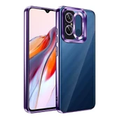 Xiaomi Redmi 12C Kılıf Kamera Korumalı Logo Gösteren Zore Omega Kapak thumbnail 4