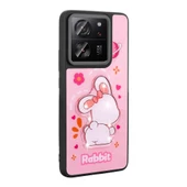 Xiaomi Mi 13T Kılıf Parlayan Kabartmalı İkonik Figürlü Zore Amas Silikon Kapak - 6