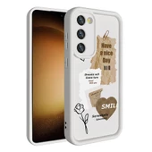 Galaxy S23 Kılıf Kamera Korumalı Baskılı Arka Yüzey Zore Klas Kapak thumbnail 5