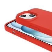 Apple iPhone 15 Plus Kılıf Magsafe Şarj Özellikli Sıvı Teknolojili Silinebilir Sert Zore Kivi Kapak thumbnail 9