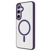 Galaxy S24 Plus Kılıf Magsafe Şarj Özellikli Zore Krom Magsafe Silikon Kapak thumbnail 7