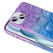 Apple iPhone 15 Kılıf Simli 3D Desenli Zore Hacar Kapak thumbnail 12