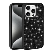 Apple iPhone 15 Pro Kılıf Parlak Taşlı Tasarım Zore Pırlanta Kapak thumbnail 8