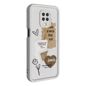 Xiaomi Redmi Note 9 Pro Kılıf Kamera Korumalı Baskılı Arka Yüzey Zore Klas Kapak thumbnail 2