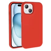 Apple iPhone 15 Plus Kılıf Magsafe Şarj Özellikli Sıvı Teknolojili Silinebilir Sert Zore Kivi Kapak thumbnail 6