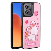 Xiaomi Redmi 12 4G Kılıf Parlayan Kabartmalı İkonik Figürlü Zore Amas Silikon Kapak - 2