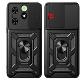 Tecno Spark Go 2024 Kılıf Magnetik Standlı Kamera Korumalı Zore Sürgülü Vega Kapak thumbnail 9