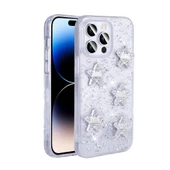 Apple iPhone 14 Pro Max Kılıf Airbagli Simli Arka Yüzey Zore Işıltı Silikon Kapak thumbnail 4