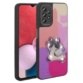 Galaxy A13 4G Kılıf Parlayan Kabartmalı İkonik Figürlü Zore Amas Silikon Kapak thumbnail 3