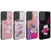 Galaxy A13 4G Kılıf Parlayan Kabartmalı İkonik Figürlü Zore Amas Silikon Kapak thumbnail 10