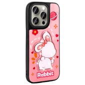 Apple iPhone 15 Pro Max Kılıf Parlayan Kabartmalı İkonik Figürlü Zore Amas Silikon Kapak thumbnail 8