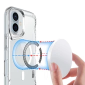 Apple iPhone 16 Kılıf Zore Magsafe Şarj Özellikli T-Max Magsafe Kapak thumbnail 9