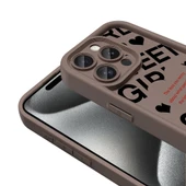 Apple iPhone 15 Pro Kılıf Kamera Korumalı Baskılı Arka Yüzey Zore Klas Kapak - 9