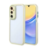 Galaxy A15 Kılıf Kamera Korumalı Renkli Kenar ve Çerçeve Tasarımlı Zore Vitamin Kapak - 5