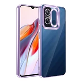 Xiaomi Redmi 12C Kılıf Kamera Korumalı Logo Gösteren Zore Omega Kapak thumbnail 5