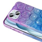 Apple iPhone 13 Kılıf Simli 3D Desenli Zore Hacar Kapak thumbnail 12