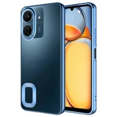 Xiaomi Poco C65 Kılıf Kamera Korumalı Logo Gösteren Zore Omega Kapak - 3