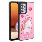 Galaxy A32 4G Kılıf Parlayan Kabartmalı İkonik Figürlü Zore Amas Silikon Kapak - 2